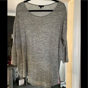 The Limited-  Black and white Marled thin sweater